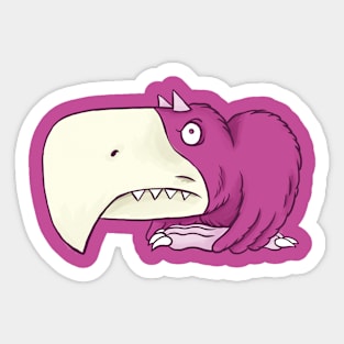 Grumpy Wings Sticker